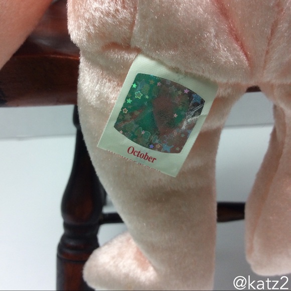 Ty Beanie Baby Retired October Birthday 2002 - Picture 4 of 5